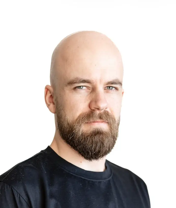 Portrait of a SHIFT member, founder of Pavone.